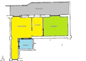 Planimetria - Two-room apartment Limone Piemonte - photo 14