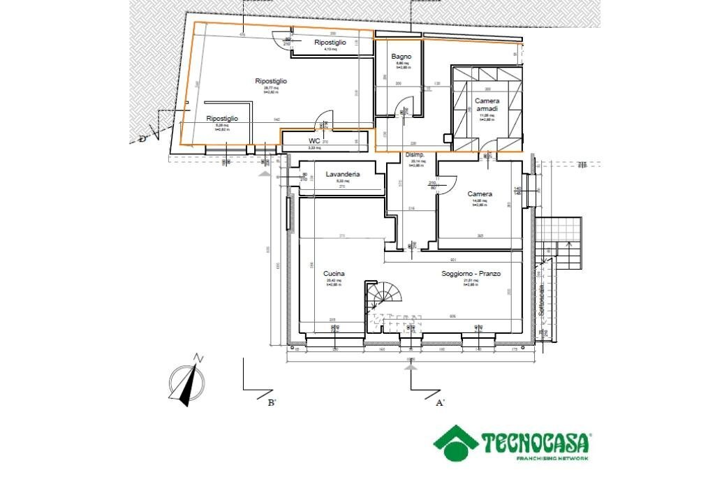 Villa Via circonvallazione, Gassino Torinese - floor plans 1