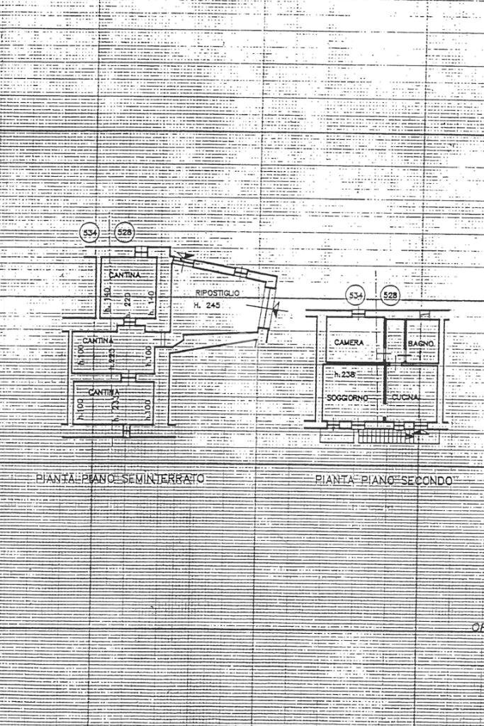 Semi-detached house Cret de breil, Chatillon - floor plans 1