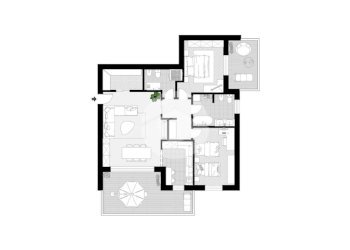 Three-room apartment Via Carlo Pisacane, Magenta - photo 31