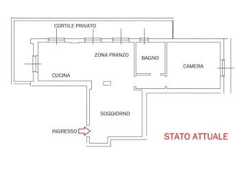 Two-room apartment Via Piave, Senago - photo 32