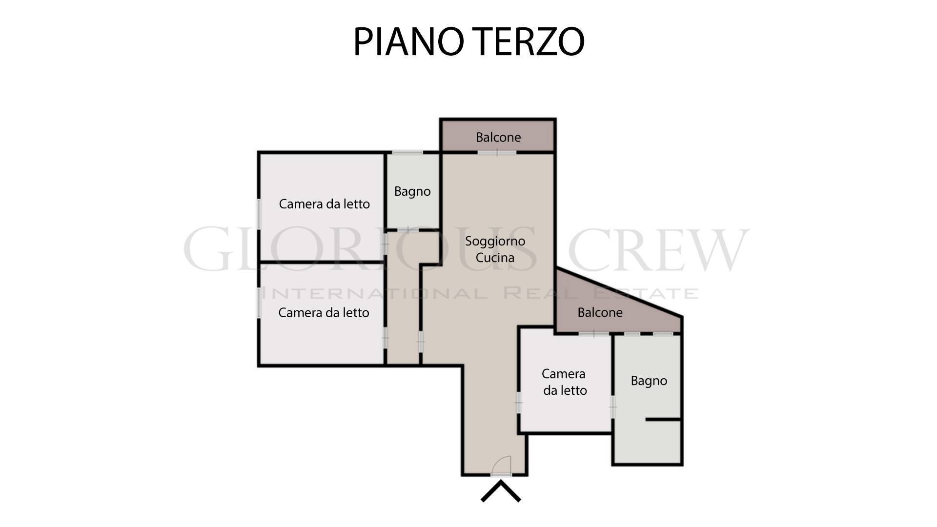 Foto 14 - Appartamento Via dei Mille, Brescia - planimetria 1