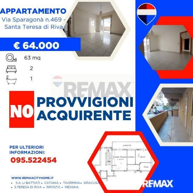 Pianta 2D - Three-room apartment Santa Teresa di Riva - photo 1
