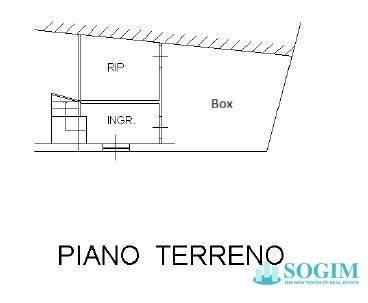 Piano terra - Casa semi indipendente via Bottego
 
2, Merone - planimetria 1