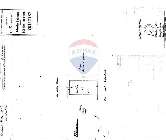 Pianta 2D - Casa indipendente VICOLO DELLA POSTA
 
3, Roccastrada - planimetria 1