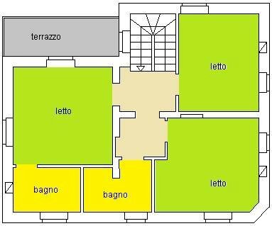 Foto 3 - Casa indipendente Via pertini, Alta Val Tidone - planimetria 1