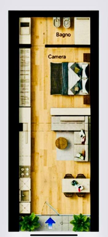 Dettagli - One-room apartment via Santa Marta, Milano - photo 2