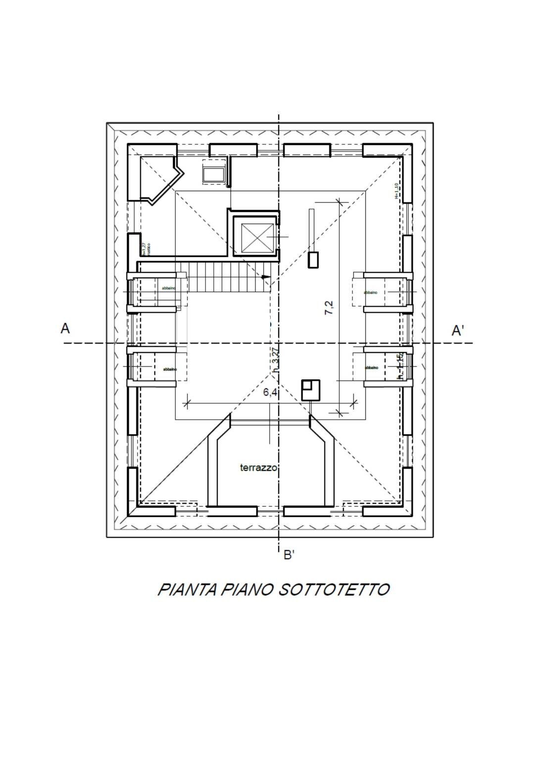 Bilocale via dei Siri, Albisola Superiore - planimetria 1