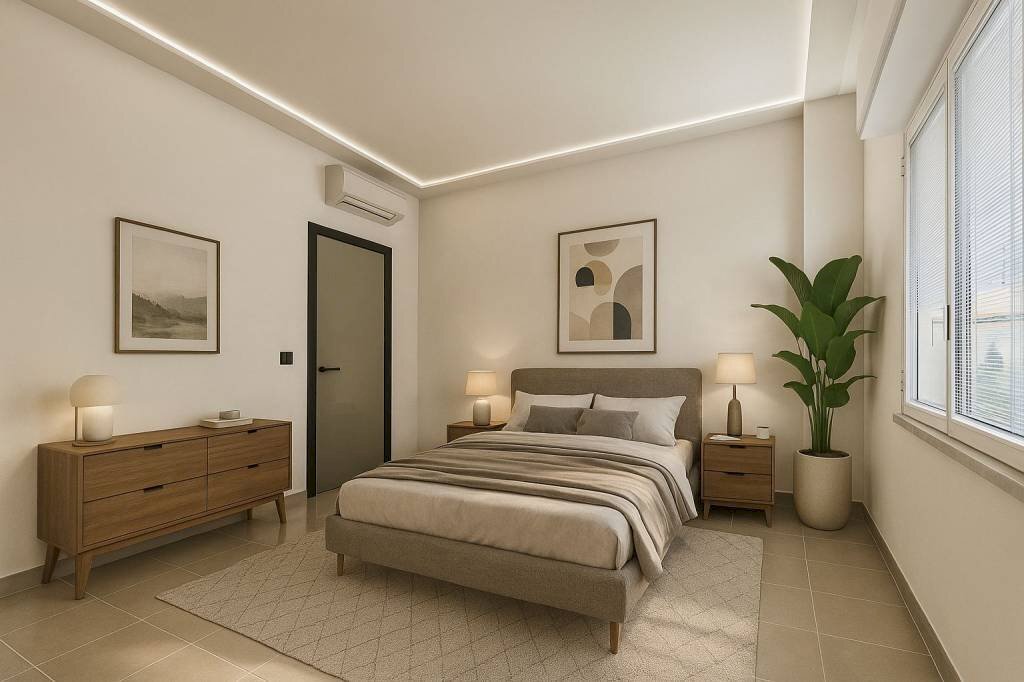 Camera da letto - Apartment via Vincenzo e Tommaso Garassino, 2, Savona (neighborhood Centro storico) - photo 3