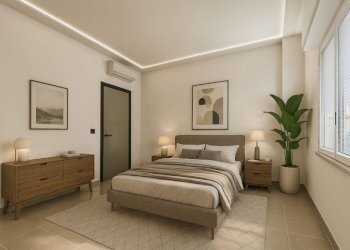 Camera da letto - Appartamento via Vincenzo e Tommaso Garassino, 2, Savona (zona Centro storico) - foto 3