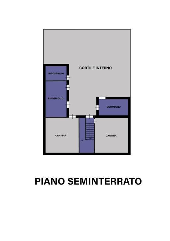 Planimetria - Villa via Chiesuola, 2, Russi - foto 3