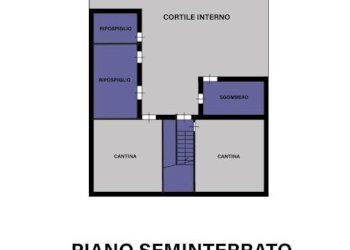 Planimetria - Villa via Chiesuola, 2, Russi - foto 3