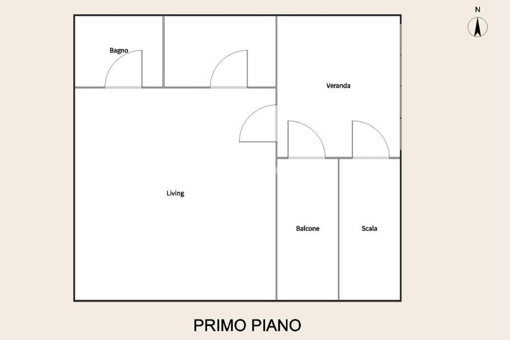 Independent house Via Rivignano, Mongardino - floor plans 1