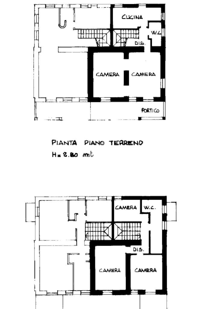 Villa a Schiera Via Dei Soliti, San Raffaele Cimena - planimetria 1