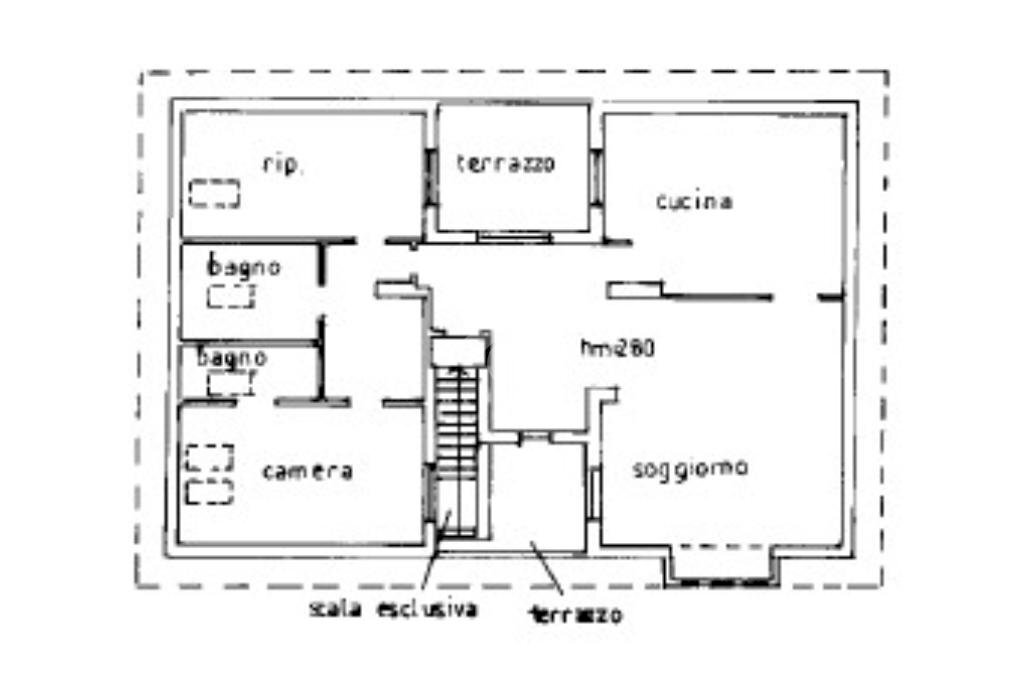 Porzione di casa Via XXV Aprile, Galliate - planimetria 1
