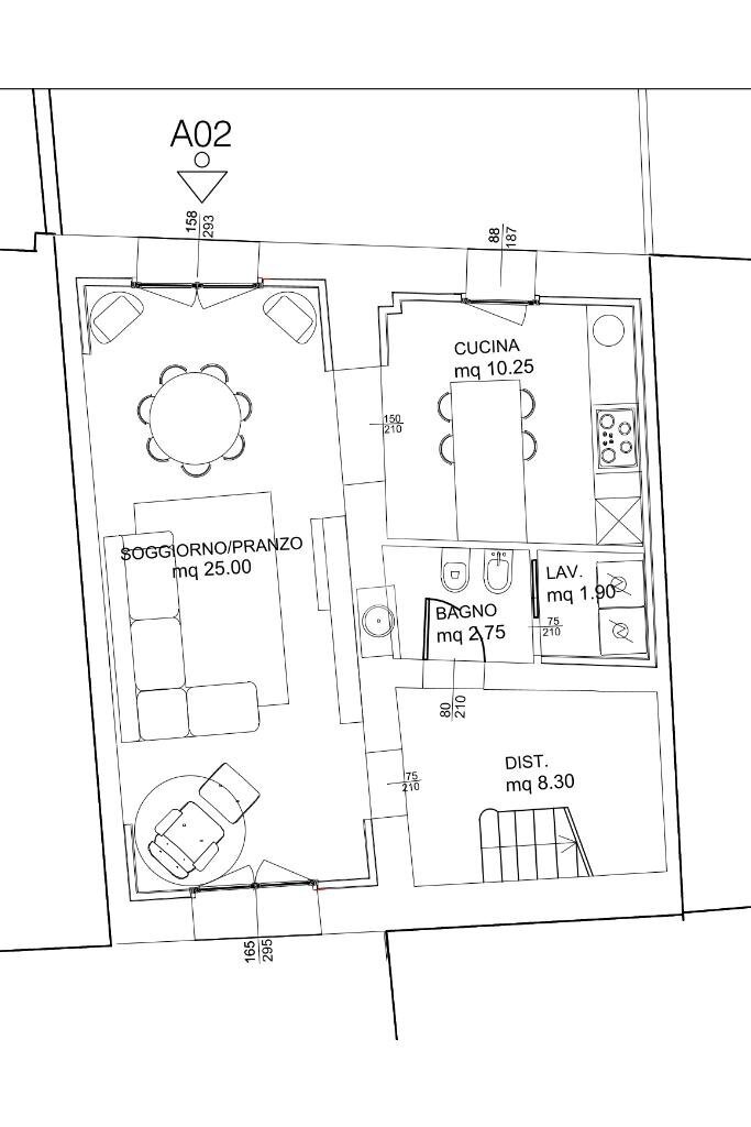 Quadrilocale Via Angelo Braga, Parma (zona Mariano) - planimetria 1