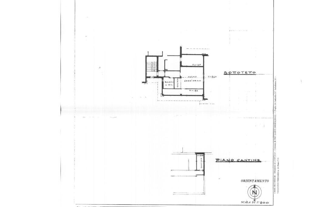 One-room apartment Pré, Prè-Saint-Didier - floor plans 1