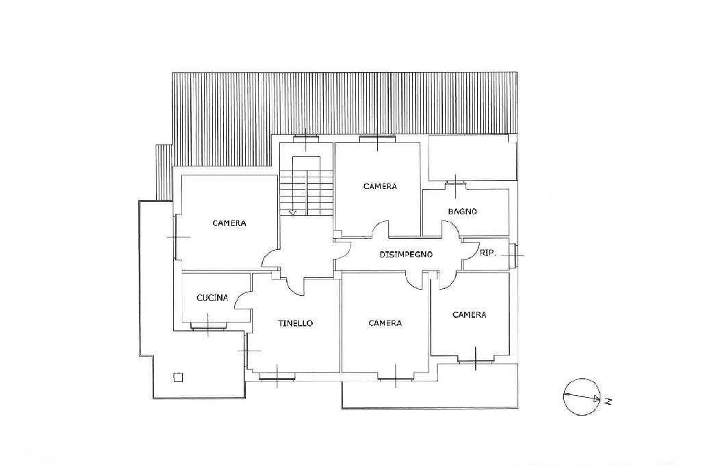 Casa indipendente Località Altavilla, Alba - planimetria 1