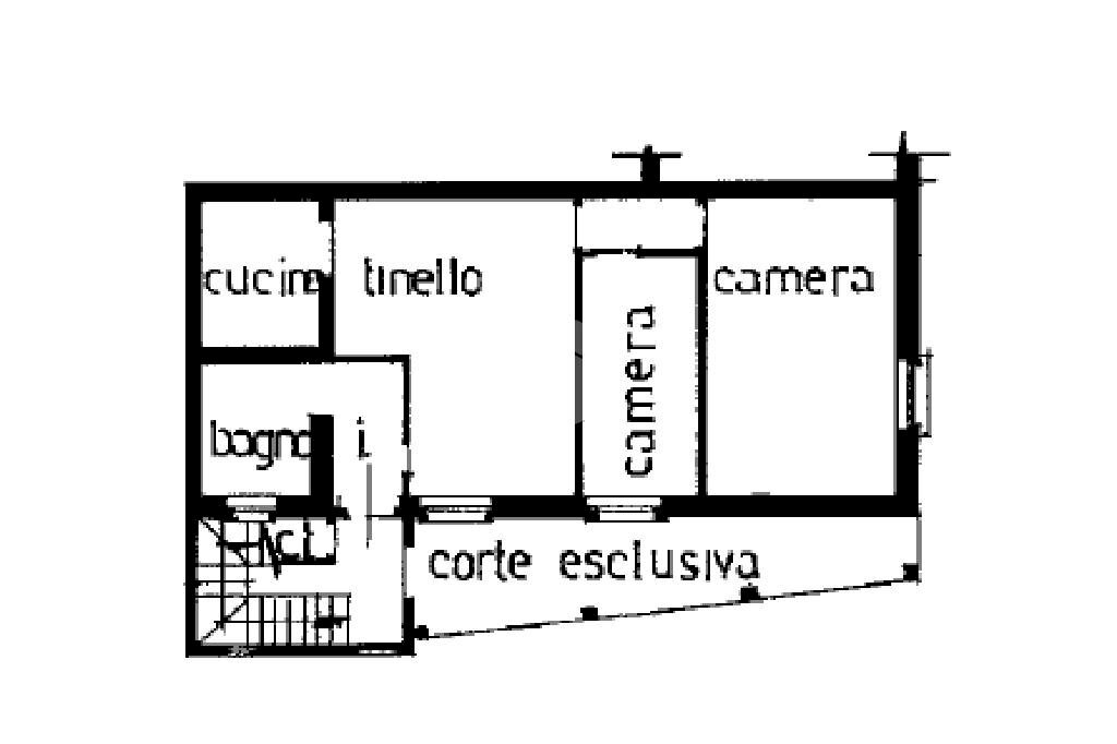 Quadrilocale Via Maritano Lino, Avigliana - planimetria 1