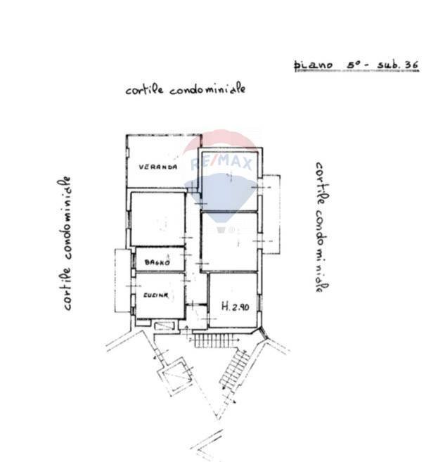 Pianta 2D - Appartamento Via Giuseppe Verdi
 
24, Acireale - planimetria 1