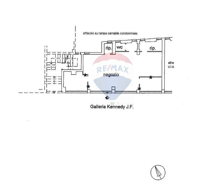Pianta 2D - Commercial Premises Galleria Kennedy
 
10, Seregno - floor plans 1