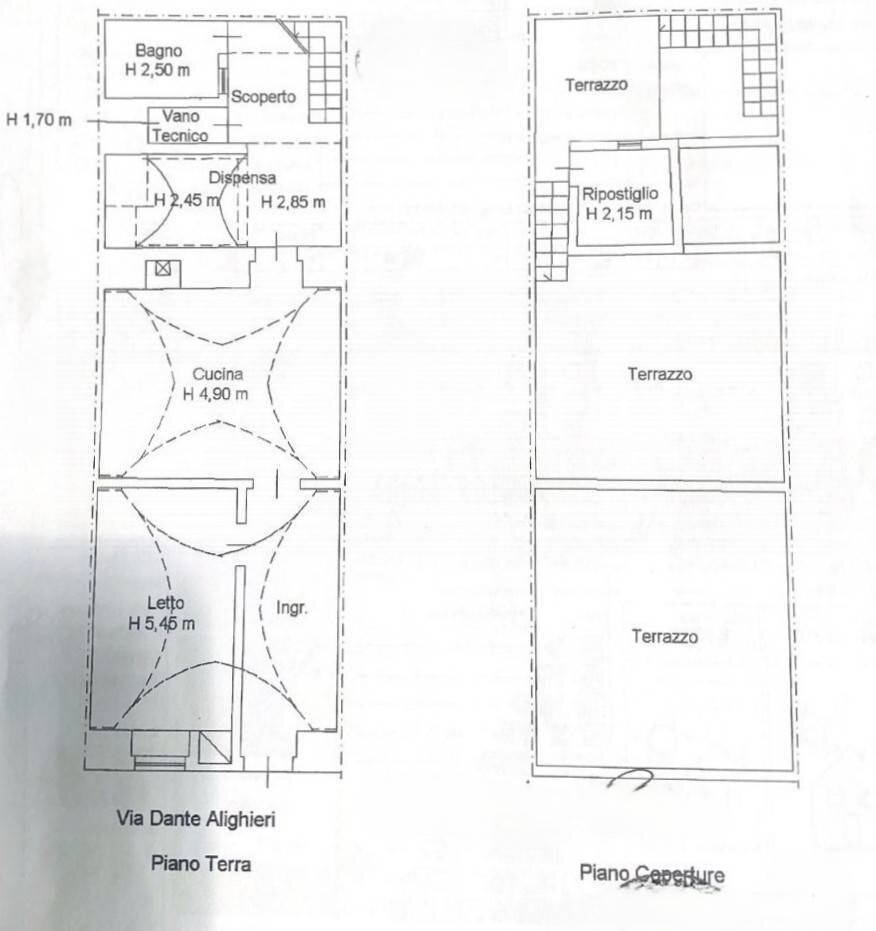 Foto 21 - Casa indipendente Via Dante Alighieri
 
13, Taviano - planimetria 1