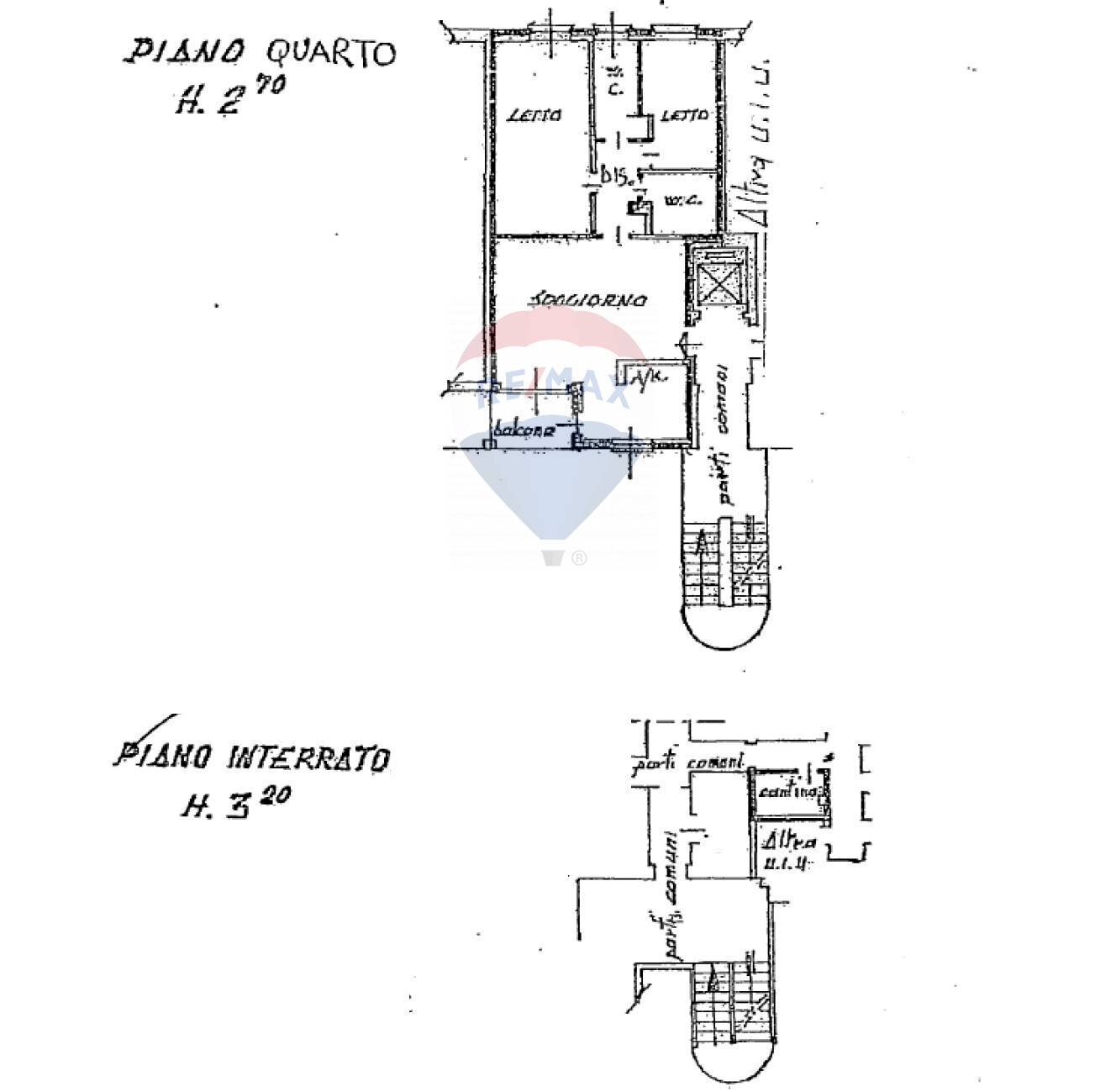 Pianta 2D - Three-room apartment via della guerrina
 
31/b, Monza - floor plans 1