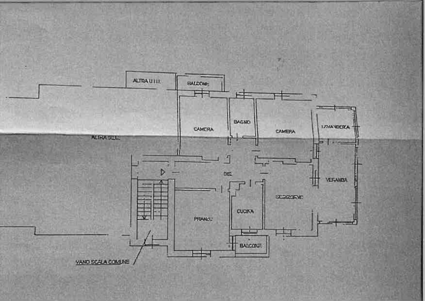 Appartamento via per Lonate, 5, Cairate - planimetria 1