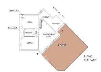 Planimetria - Four-room apartment via Mohandas Karamchand Gandhi, SN, Collecchio - photo 35