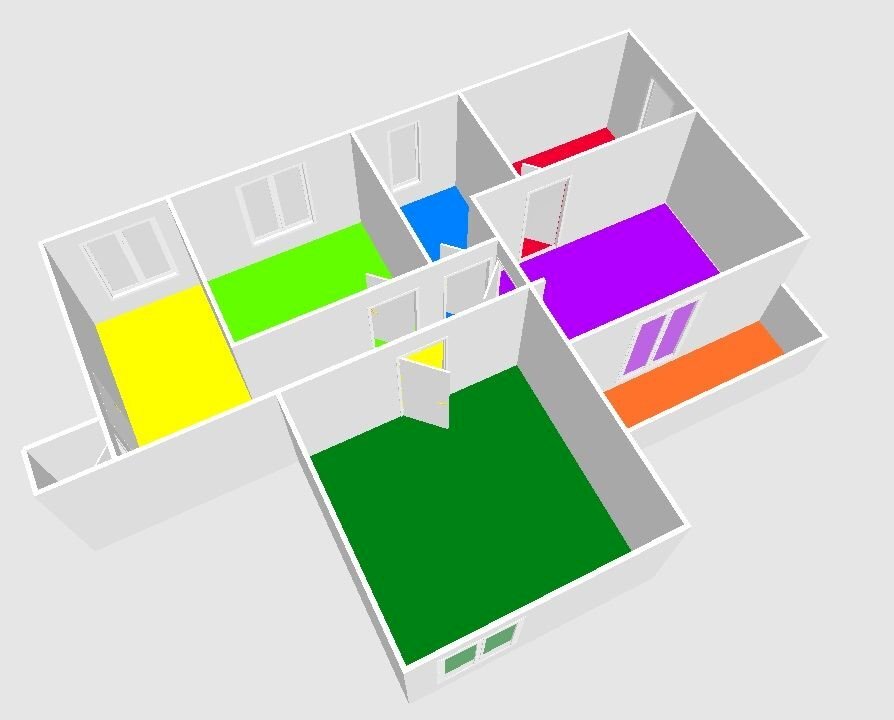Quadrilocale Via al Santuario delle Grazie, Genova (zona Voltri) - planimetria 1
