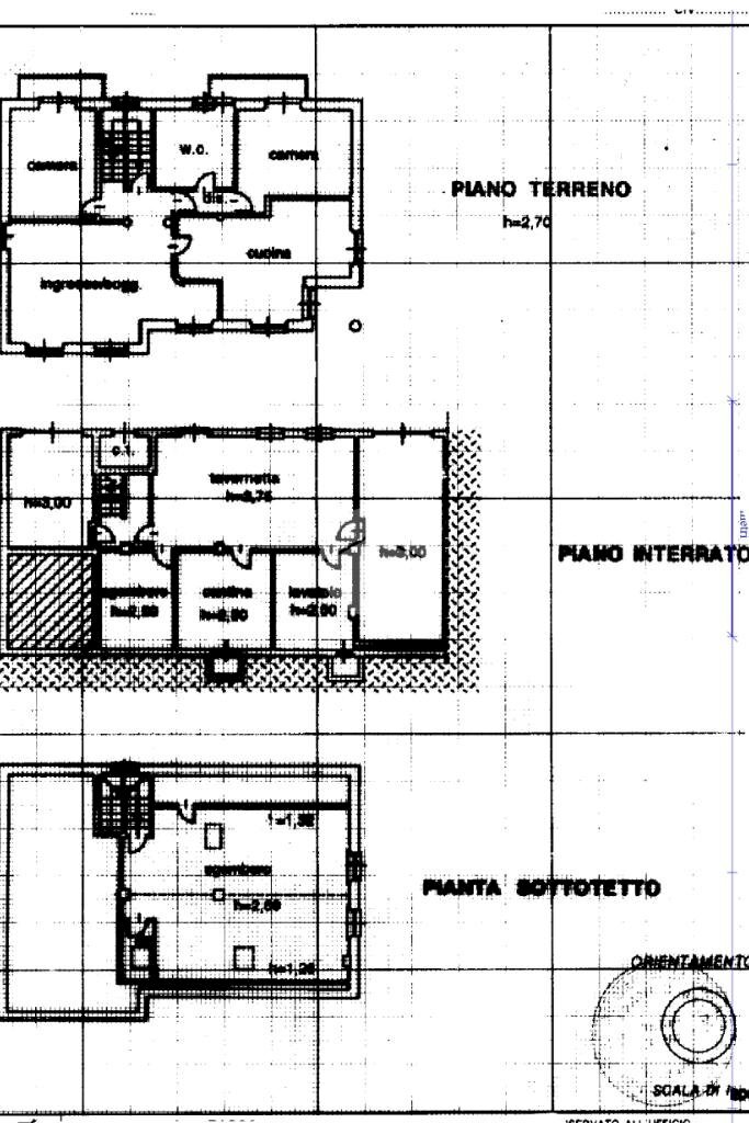 Villa Via Noveiva, Castell'Alfero - floor plans 1