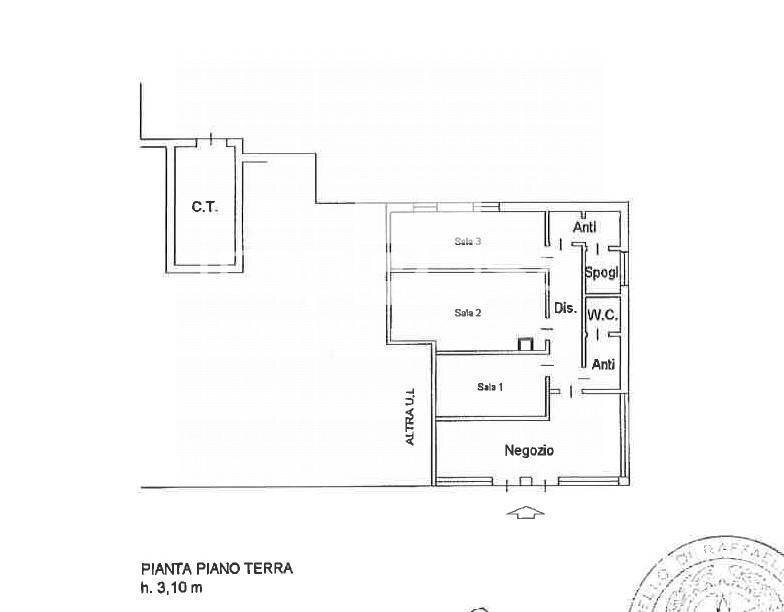 Foto 25 - Negozio Silea - planimetria 1
