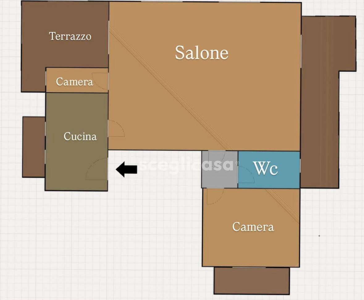 Foto 2 - Quadrilocale Via Cristina Campo
6, Palermo - foto 2