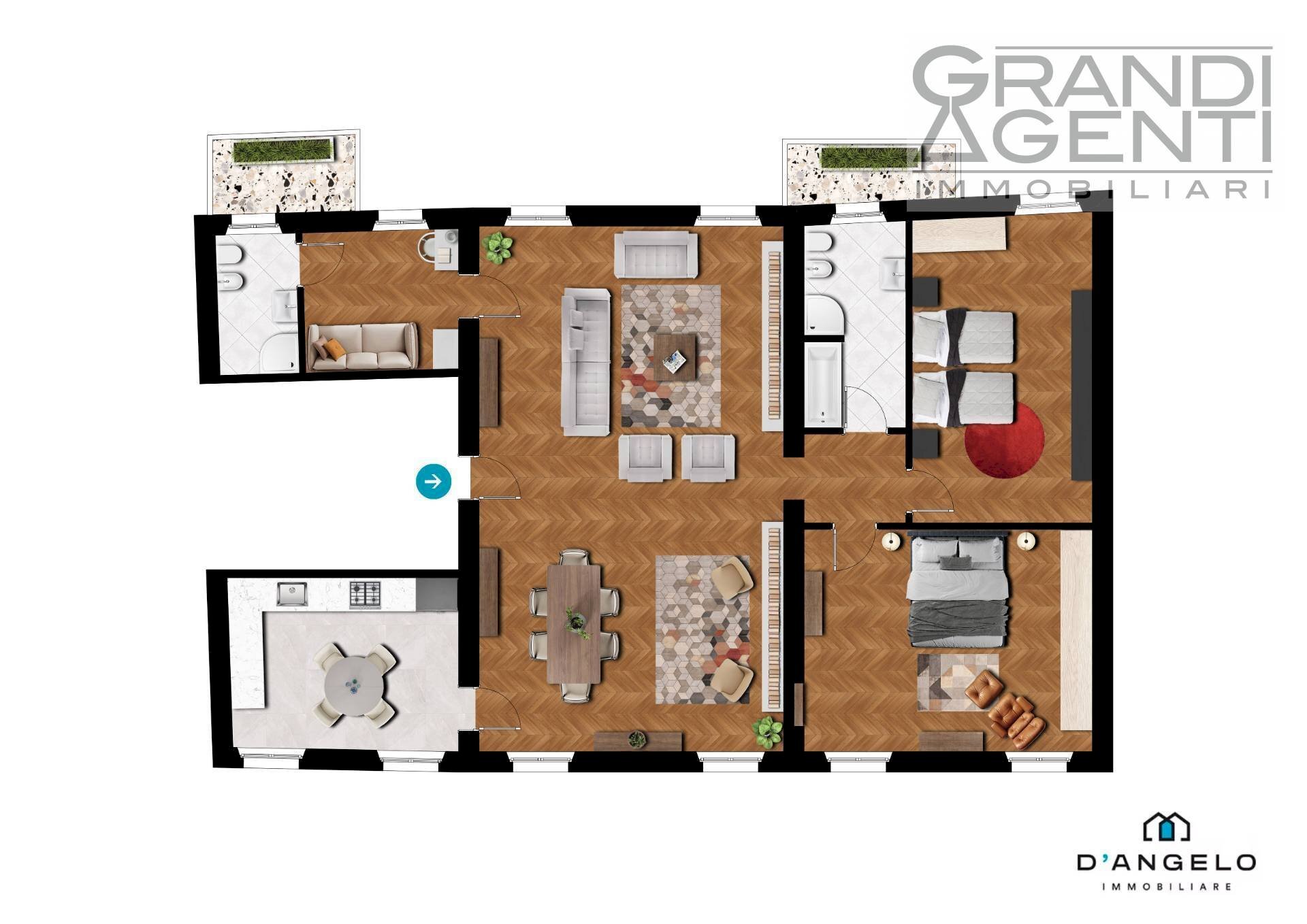 Foto 25 - Appartamento Vicolo Del Guasto
 
8, Verona - planimetria 1