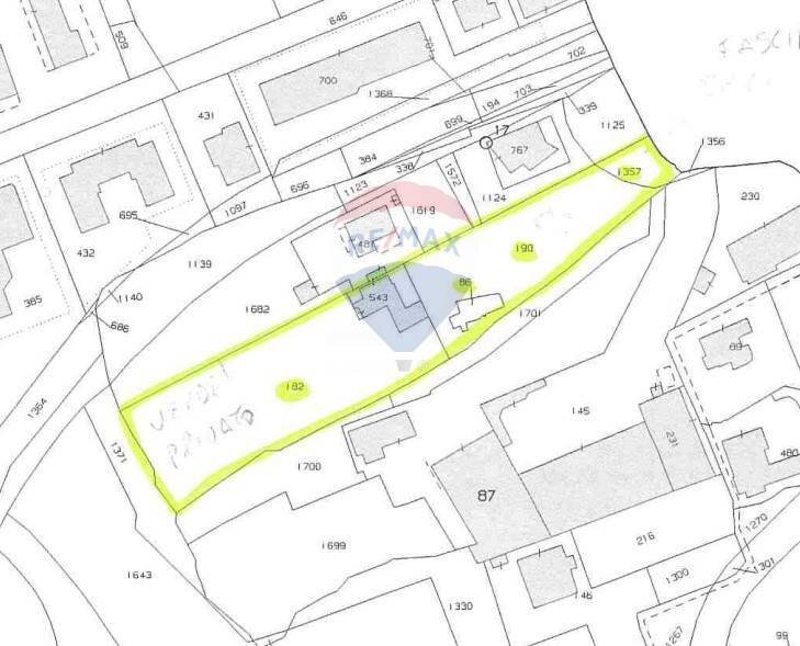 Pianta 2D - Terreno edificabile Via Fisicara
 
84, Caltagirone - planimetria 1