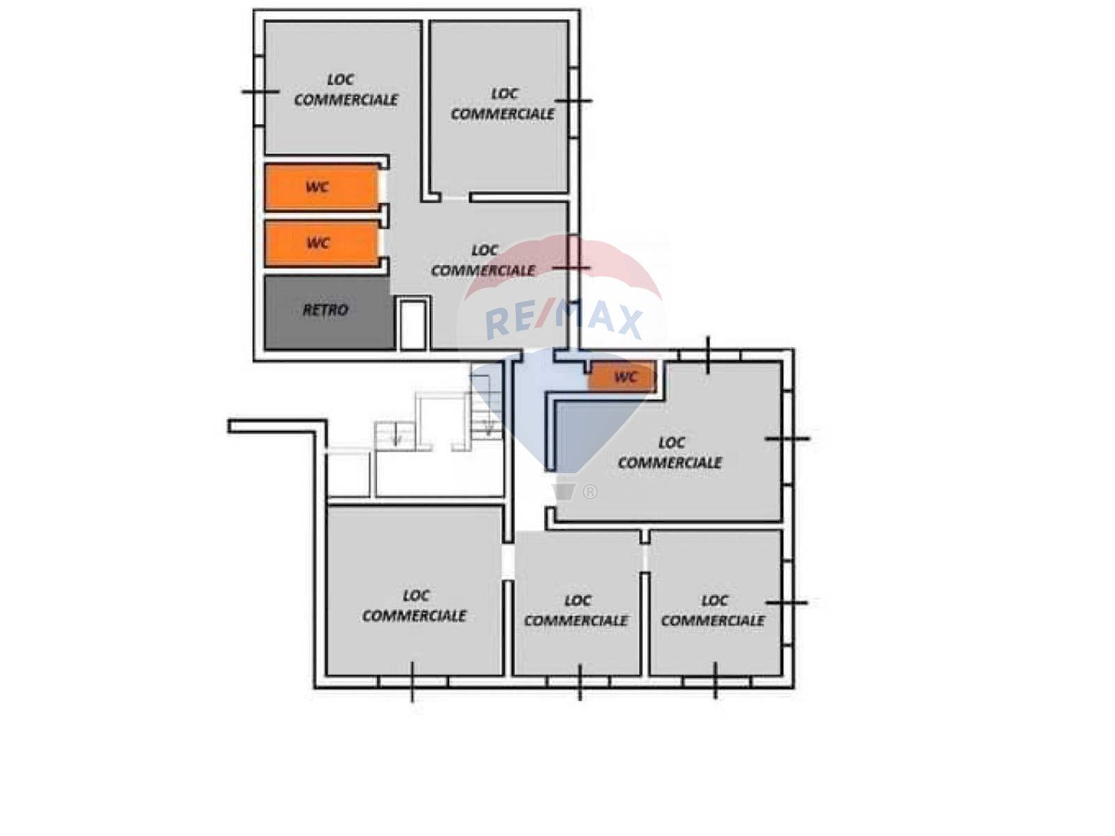 Foto 12 - Commercial Premises Via Cornole di Ruccia
 
54, Modugno - floor plans 1