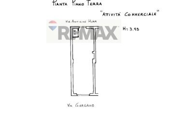 Pianta 2D - Commercial Premises Via Gargano
 
29, Manfredonia - photo 9