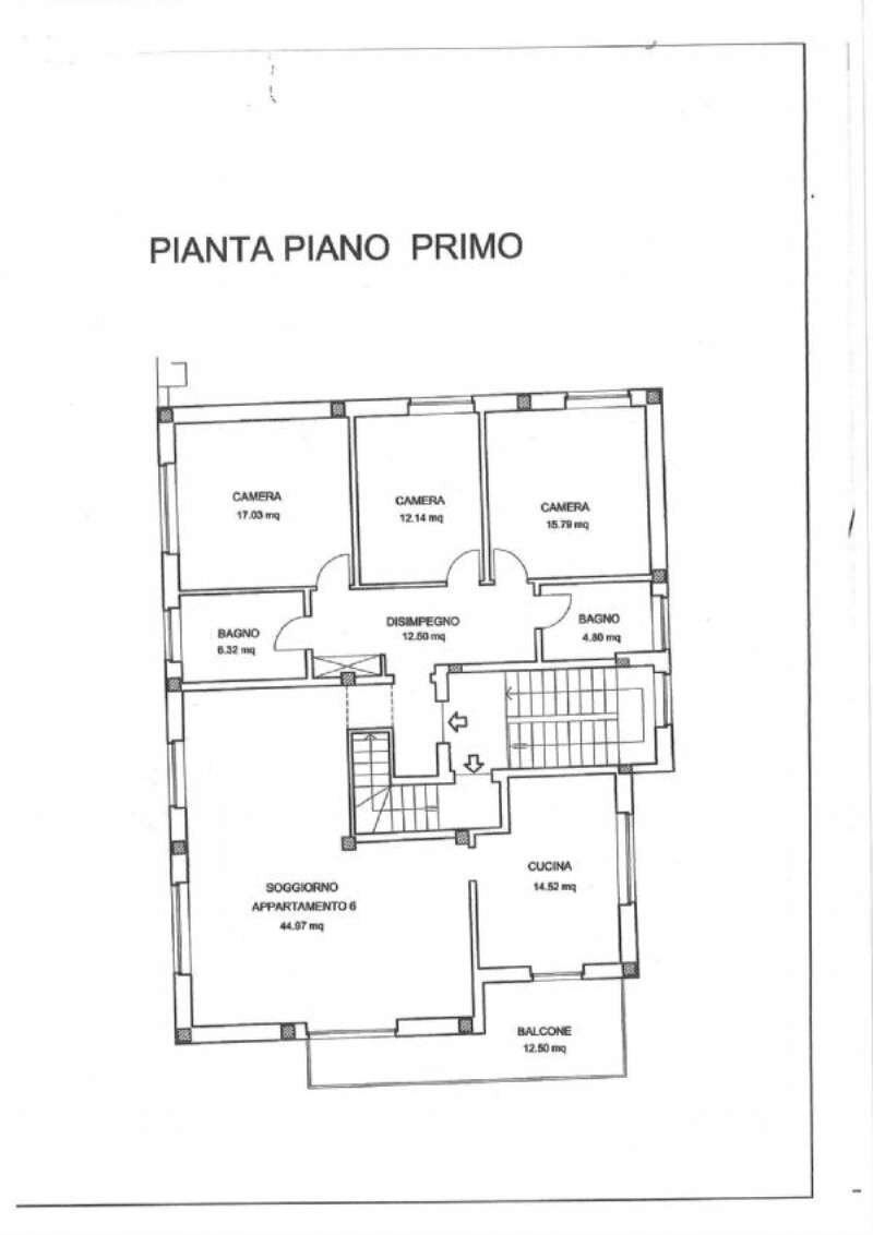 A7035_APPARTAMENTO - Appartamento Via Umberto I
 
79, Pecetto Torinese - planimetria 1