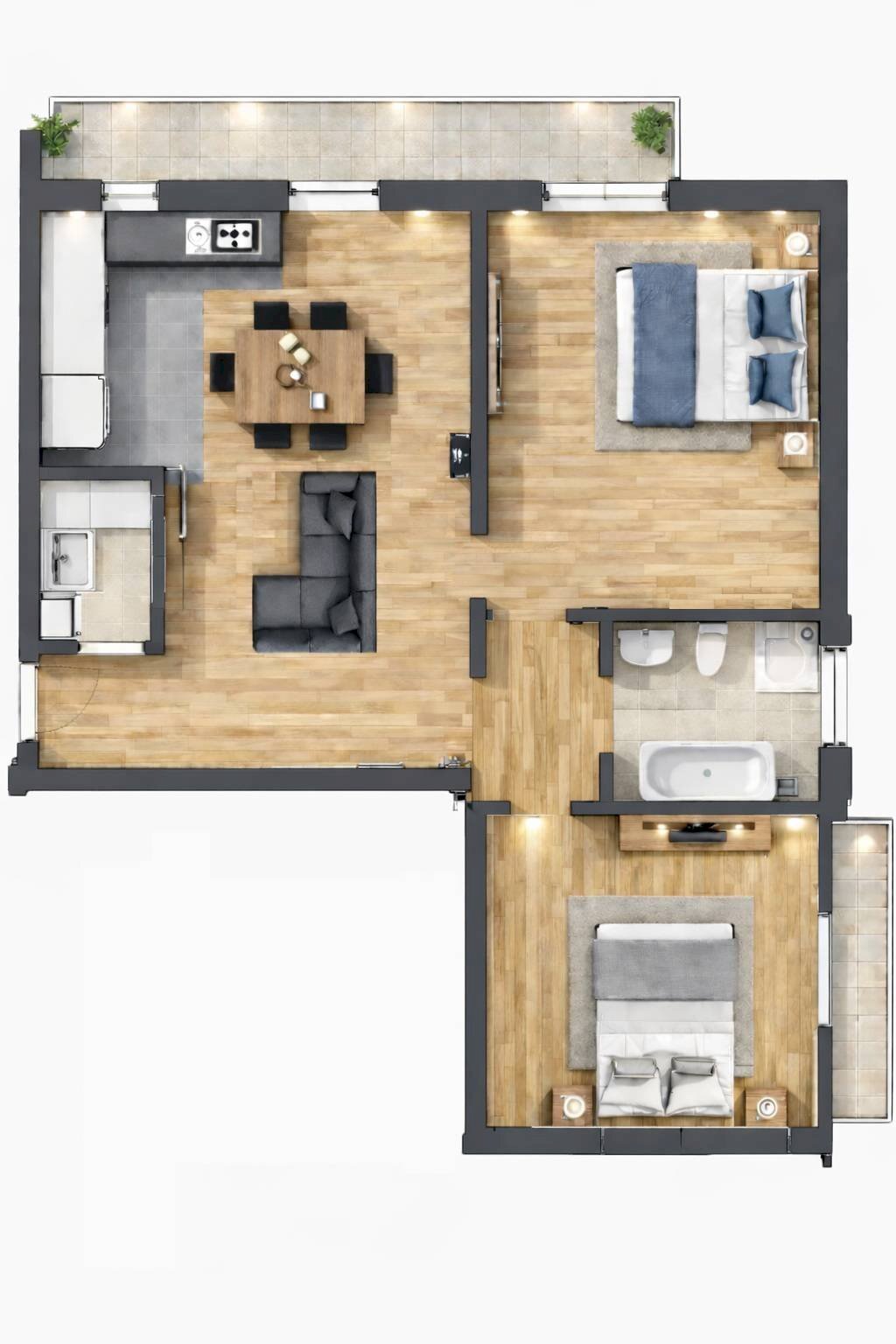 Foto 1 - Trilocale Via XXIV Maggio
 
19, Rivoli - foto 1