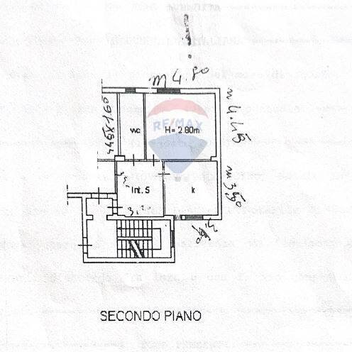 Pianta 2D - Bilocale Via XXVI Ottobre
 
U, Teano - planimetria 1