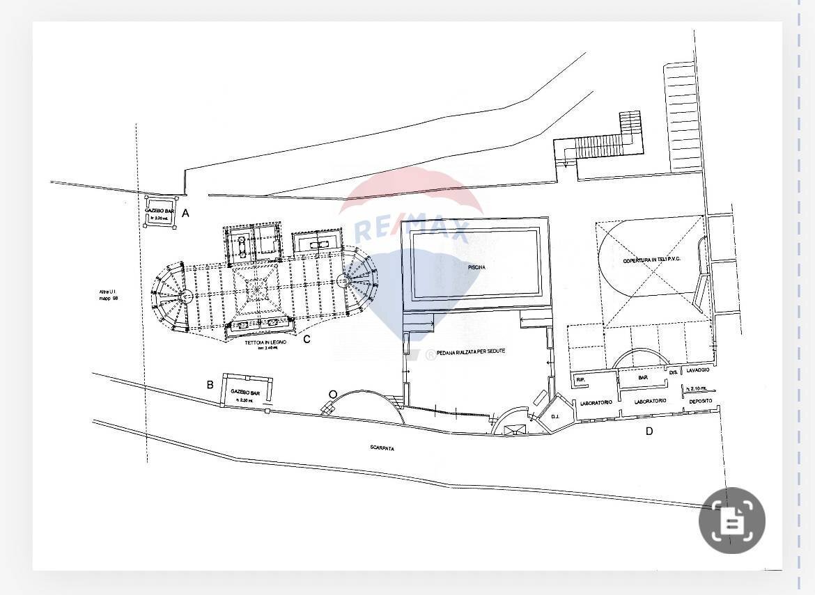 Pianta 2D - Locale Commerciale VIA MATILDICA
 
12, Quattro Castella - planimetria 1