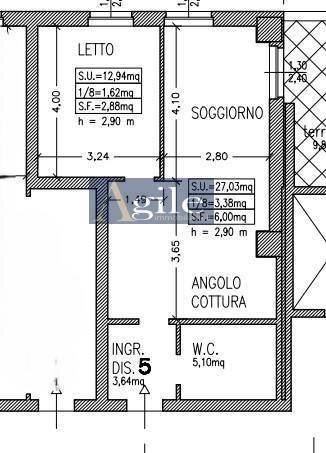 Foto 2 - Bilocale via vittorio emanuele, Spinetoli - planimetria 1