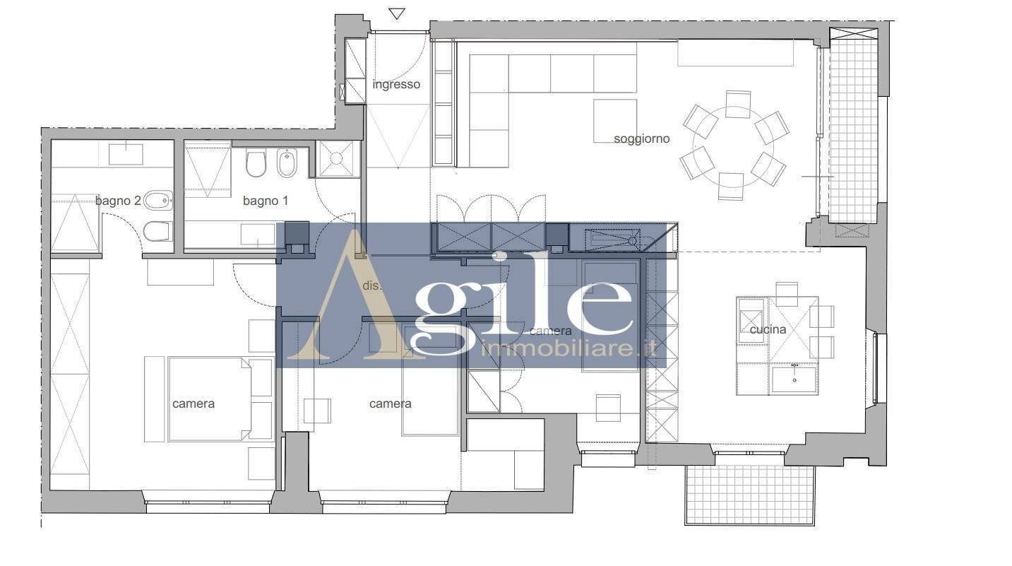 Foto 15 - Apartment via piemonte, San Benedetto del Tronto - floor plans 1