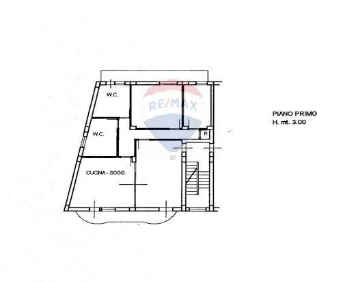Pianta 2D - Quadrilocale salita mulino vittoria
 
76, Palermo - planimetria 1