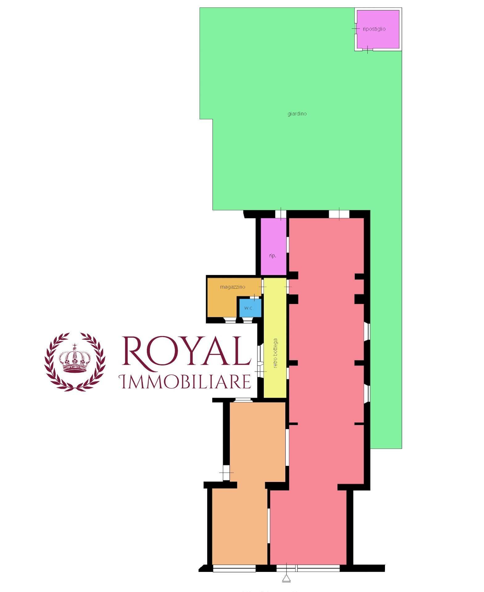 Foto 1 - Commercial Premises Via Ricasoli, Livorno - floor plans 1