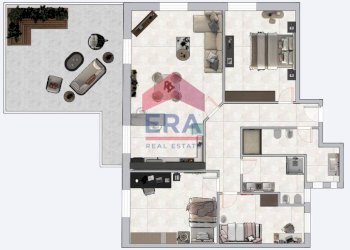 progetto nuova distribuzione spazi - Appartamento Via Salento, Roma - foto 41