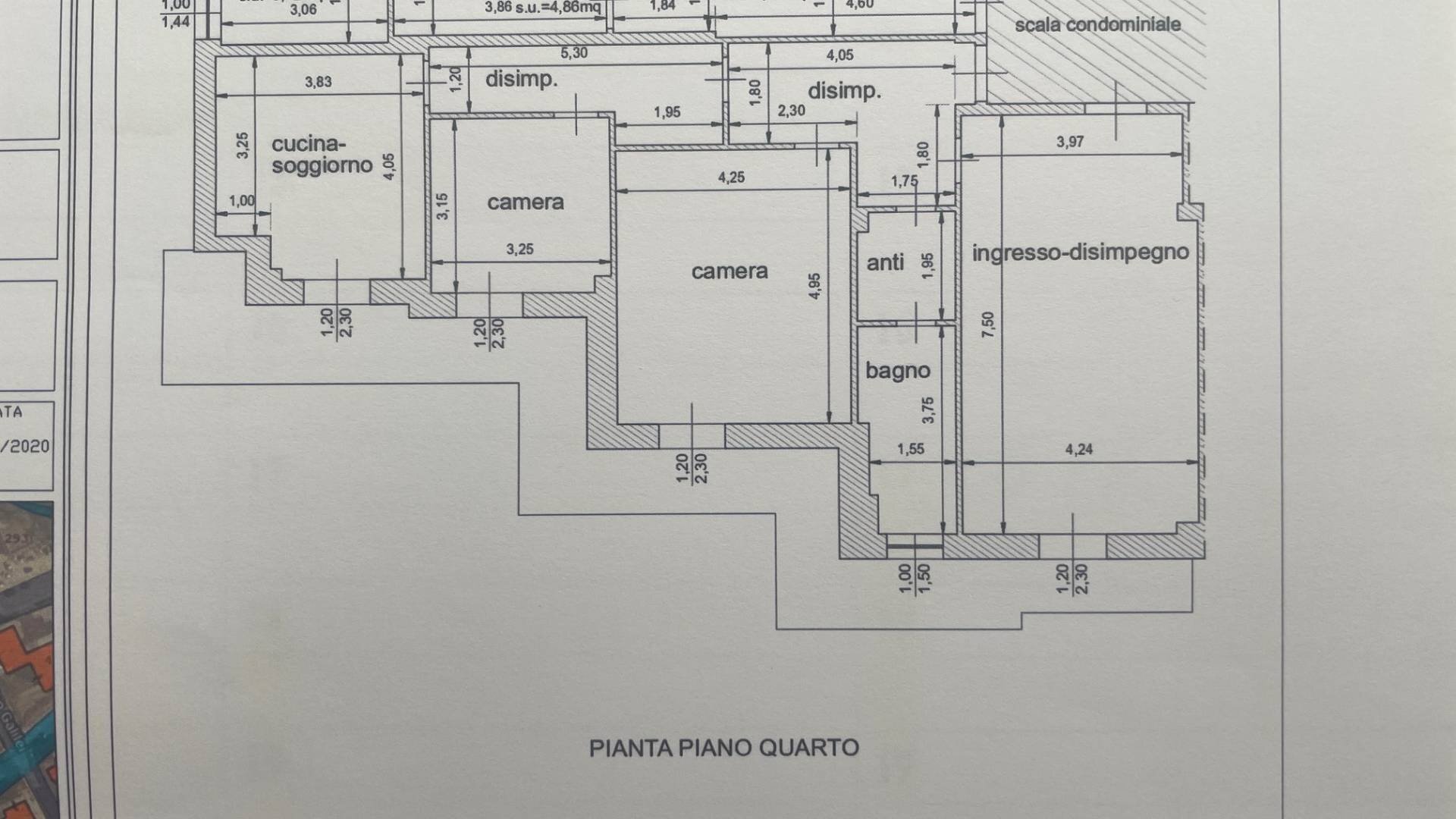Foto 13 - Quadrilocale via salaria
 
13, Monsampolo del Tronto - planimetria 1