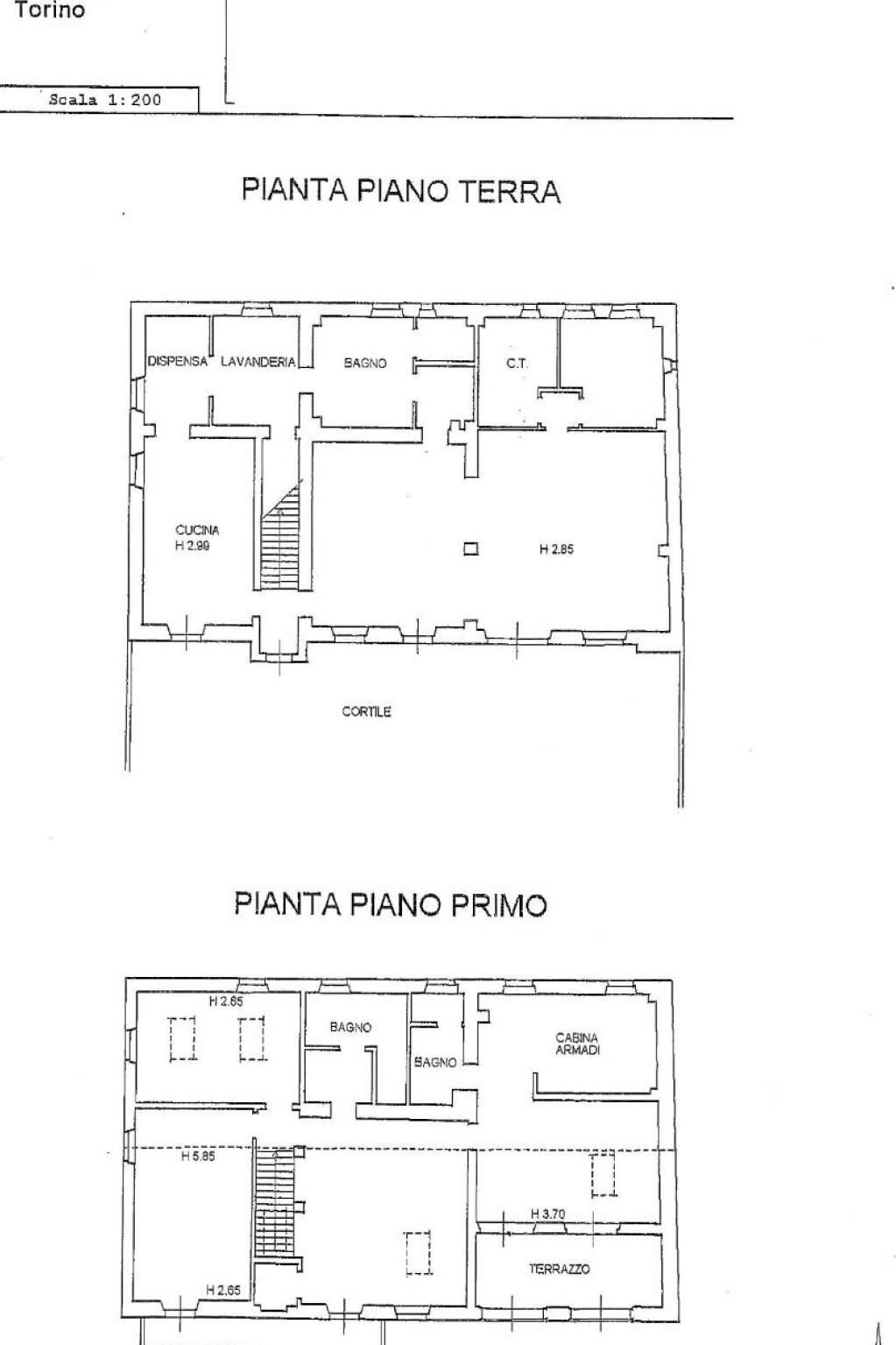 Villa via Maniotto, 6, Carmagnola - planimetria 1
