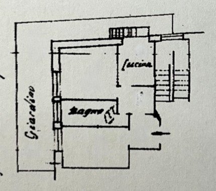 Four-room apartment corso Giuseppe Mazzini, Camogli - floor plans 1
