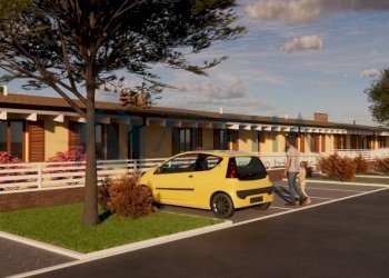 Facciata - Villa a Schiera via Giuseppe Di Vittorio, Russi - foto 2